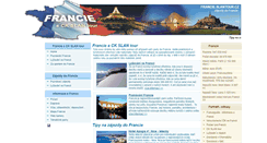 Desktop Screenshot of francie.slantour.cz